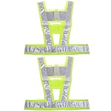 KLOUD City® Streak Reflective Vest for Running Cycling Walking