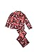 Komar Kids Kong King Of The Apes Pajama for Little Boys, Red , Small / 6-7