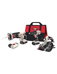 Combo de herramientas Porter Cable PCCK616L4 20 V Lithio ion 4