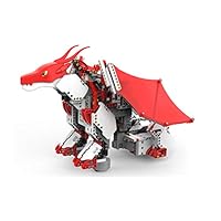 UBTECH JIMU Robot Mythical Series: Firebot Kit/ App-Enabled Building & Coding STEM Robot Kit (606 Pcs)