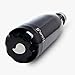 S'well Insulated, Triple-Walled Stainless Steel Water Bottle, Midnight Black in 17oz