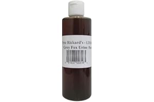 Pete Rickard's LD316 Grey Fox Urine Hunting Scent, 8 Ounce (Pack of 1) - Packaging May Vary