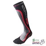 VeloChampion Compression Sports Socks - Black - For Running, Cycling, Triathlon