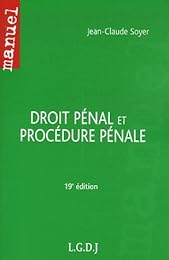 Droit pénal et procédure pénale
