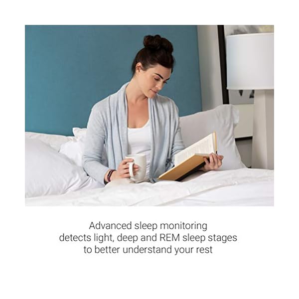 Garmin Vivosmart 4 Smart Activity Tracker with Wrist-Based Heart Rate and Fitness Monitoring Tools, Azure Blue, Small…