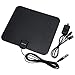 [Newest 2019] Amplified HD Digital TV Antenna Long 65-120 Miles Range - Support 4K 1080p and All Older TV's Indoor Powerful HDTV Amplifier Signal Booster - 18ft Coax Cable/USB Power Adapter