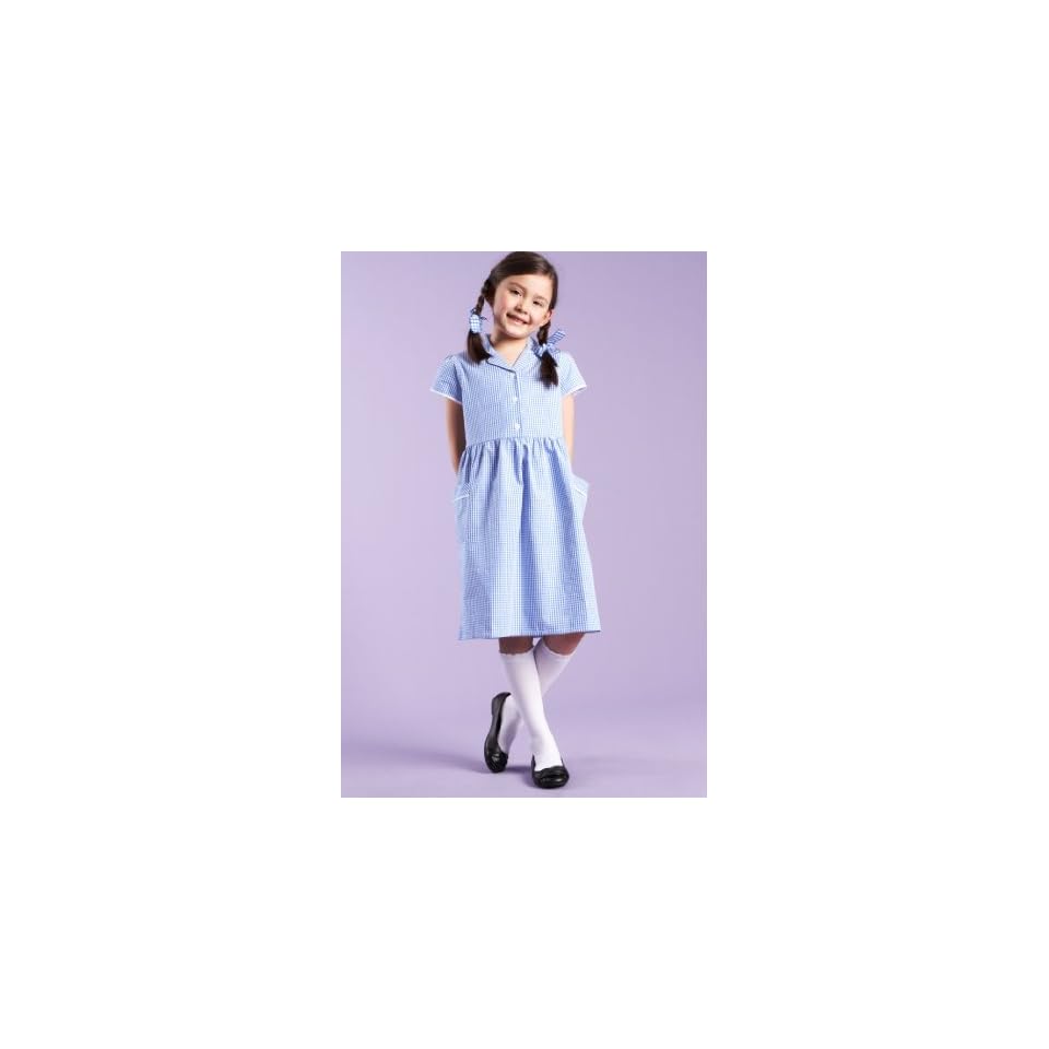 pure cotton gingham school dress
