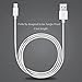 Dreo USB to Lightning Cable Apple MFI Certified 3 Pack Charging Cord - Super Fast Charge and Data Transfer - Thick Cord - 3 Feet(1 Meter) (White)