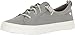 Sperry Womens Crest Vibe Linen Sneaker, Grey, 7.5