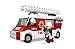 Fire Rescue Brigade Ausini Fire Truck with A Swivel and Extendable Ladder 150pc Set Educational Building Blocks Set – Best Gift For Boys and Girls