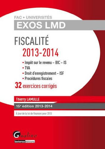 Fiscalité 2013-2014