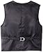 Calvin Klein Boys' Formal Suit Vest, Tailored Fit & Adjustable Back Strap, 4-button Single Breasted Closure & 2 Slit Pockets