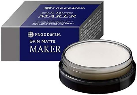 プラウドメン ひと塗りでサラサラ肌に スキンマットメーカー g グルーミング シトラスの香り ベタつき テカリ防止 ソリッドクリーム メンズ