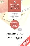 Finance for Managers (Harvard Business Essentials) cover