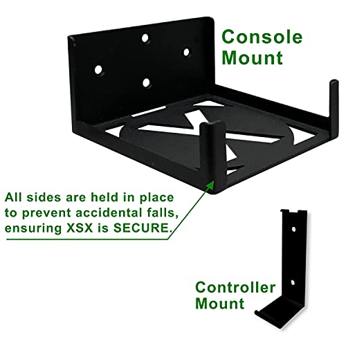 Wall Mount for Xbox Series X (Mount The Console & Accessories on Wall