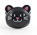 Kikkerland Cat Bag Clips, Set of 6,Black