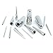 Urban Body Jewelry 1 Gauge (1G - 7mm) Concave Stainless Steel Taper/Stretcher