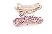 Yeshan Lady Rhinestone Crystal beaded Butterfly Pattern Alloy Hair Barrette Clips