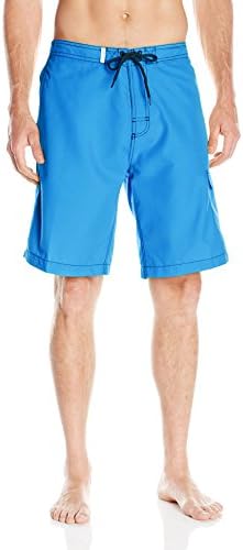 Teal Cove Men's Alex Bright Cargo E-Board Swim Short