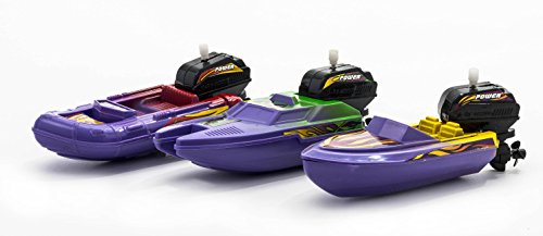 2GoodShop Bathtub Windup Boat (Pack of 6) by Pool or Bathtub Toys Item #744-6
