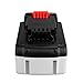 Biswaye 2Pack 20V MAX 6.0 Ah Battery Compatible with Black and Decker 20V Max Lithium Battery LBXR20 LB2X3020-OPE LBXR2020-OPE LB20 LBX20 LBX4020 LB2X4020 LBXR2520