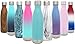 Simple Modern Stainless Steel Vacuum Insulated Double-Walled Wave Bottle, 17oz - Rock Candy Blue