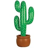 Inflatable Cactus Party Accessory (1 count) (1/Pkg)