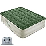 Veken Queen Air Mattress with Built-in Pump, Inflatable 18