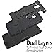 Alcatel One Touch Fierce XL / Alcatel OneTouch Flint / Alcatel OneTouch Pixi Glory LTE Case, Starshop [Dual Layers] Kickstand With [Premium Screen Protector] Locking Belt Clip (Black)