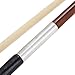 ammoon Octagonal 4/4 Cello Bow Horsehair Round Stick Ebony Frog Brazilwood (1/2 Size)