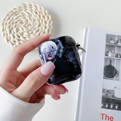Tokyo Ghoul AirPods Case Protective Cover,Fully Protected