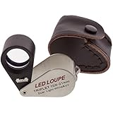 SE MJ37802LV 10X 21mm UV/LED Triplet Loupe - Dual Light (White &amp; UV)