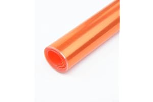 Amber Vinyl Headlight Tint Film Sheet – 12 x 48 Inches (30 x 120 cm) Smoke-Effect Cover for Car Headlights, Tail Lights, Fog 