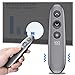 DinoFire Wireless Presenter Highlighting Magnify LED LCD Mac Digital Dot Remote Air Mouse Function USB Rechargeable Powerpoint Presentation Clicker Presentation Remote Slide Advancer RF 2.4GHz