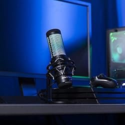 HyperX QuadCast S – RGB USB Condenser Microphone
