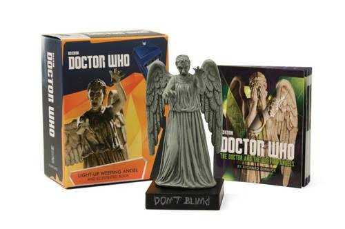 Doctor Who: Light-Up Weeping Angel and Illustrated Book (Miniature Editions)