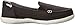 crocs Women's Walu Canvas Loafer,Black/Oyster,6 M US