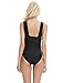 Lapaya Women's Bathing Suit Front Criss, Black, Size Tag Size S=US Size 4-6 Eu4w