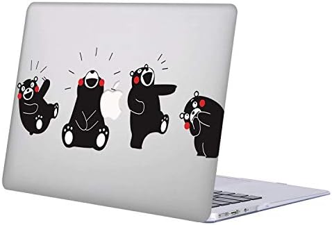 MacBook Air 13 Case (A1369 & A1466, Older Version 2010-2017 Release), AJYX Anime Series Plastic Pattern Hard Case Shell Cover Only for MacBook Air 13 Inch - JR165 Kumamon