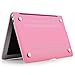 MacBook Air 11-inch Case, iXCC ® Smooth Finish Soft-Touch Plastic Hard Shell Case [2 in 1] with Keyboard Cover [Models: A1465 / A1370] - Pink