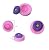 Easting Single Flower Silicone Fondant Mold Chocolate Mold Candy Mold Cake Decorating Mold (Bh00948)