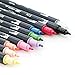 Tombow 56173 Dual Brush Pen Art Markers, Manga Shojo, 10-Pack. Blendable, Brush and Fine Tip Markers