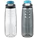 Powerade Sip Water Bottle 32 Oz 2 pack Charcoal / Clear