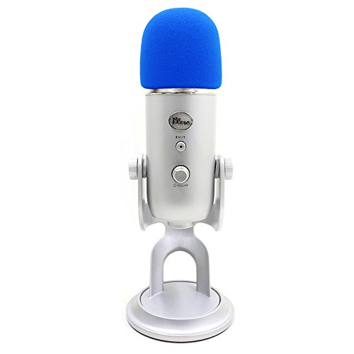 Foam Microphone Windscreen YOUSHARES Mic Cover Pop Filter for Blue