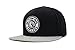 Brixton Men's Rival Medium Profile Adjustable Snapback Hat, black/heather grey, One Size