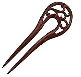 Chinese Traditional Handmade Wood Hair Pins Stick Women's Hair Accessory T540 (2)