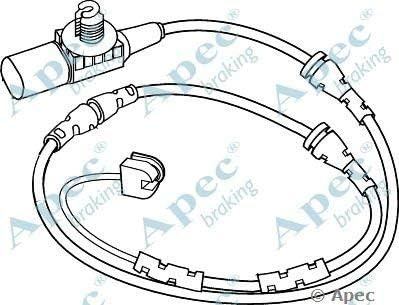 Apec Wear Indicator brake pad WIR5244