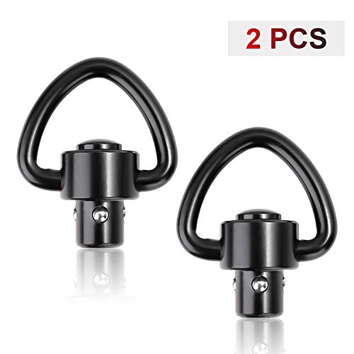 QD Sling Swivel Mount Qd Quick Detach/release Perfect for Rifle Slings, 2 Pcs
