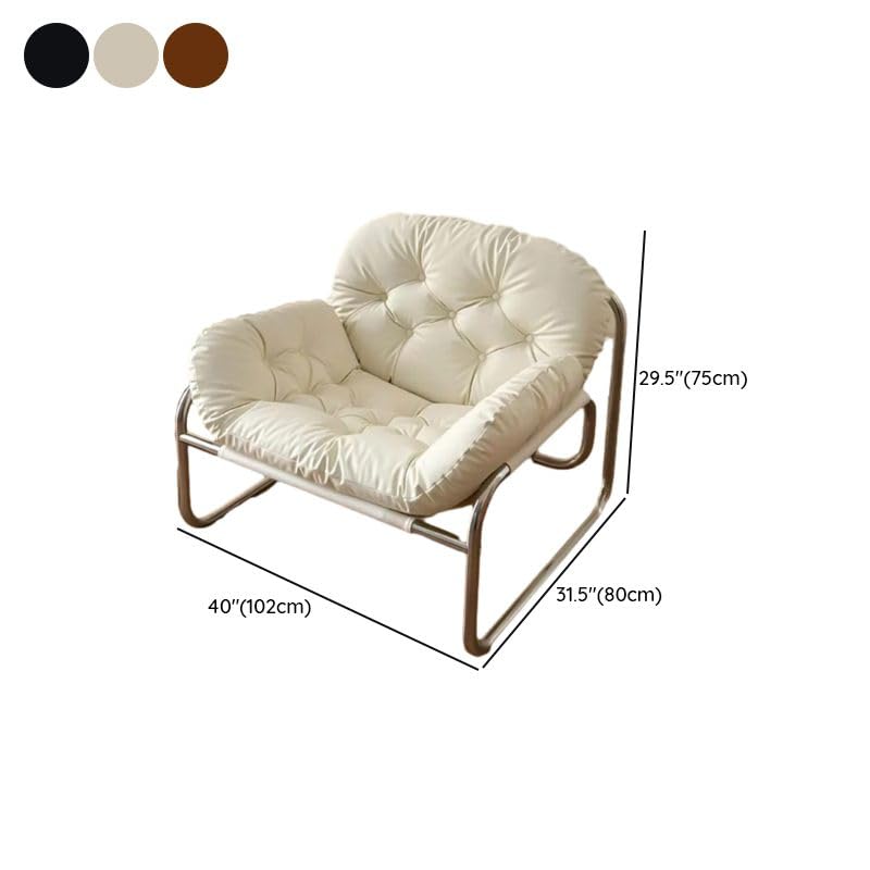 CraftThink Reclining Leather Accent Chair Review: Cozy Patio Lounge for Gardeners