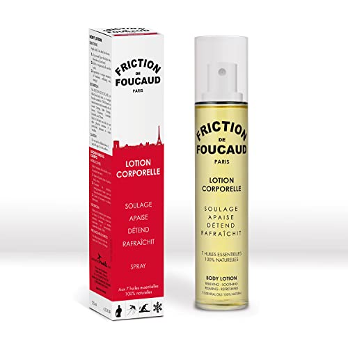 Massageöl Spray Foucaud - 125Ml - Ätherische Öle - Muskeltonus - Frische